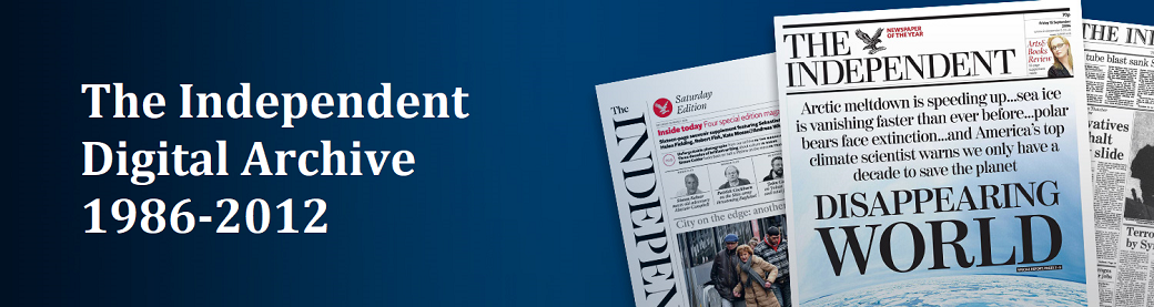 The Independent Digital Archive 1986-2012